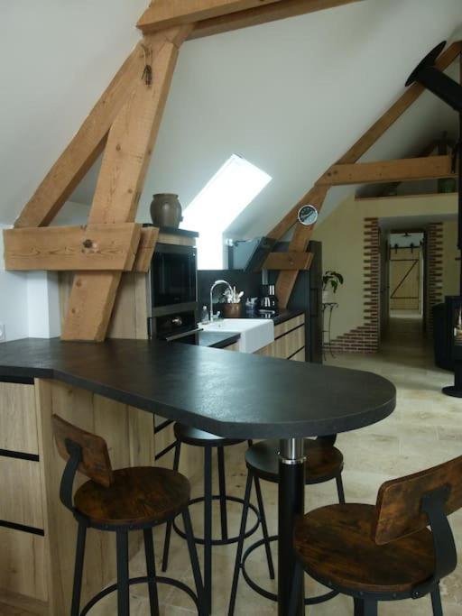 Le Long Bois Campagne Charme 6 Pers Ferienhaus *